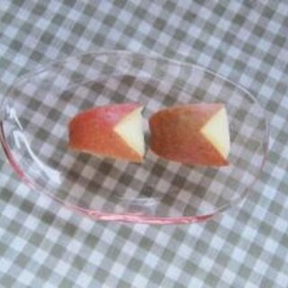 幼稚園弁当に◎小さなうさぎりんご